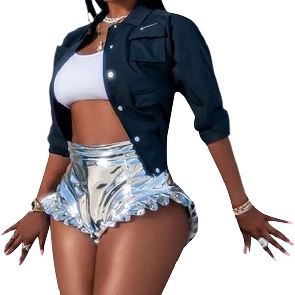 Metallic Shorts - Picture 2 of 4